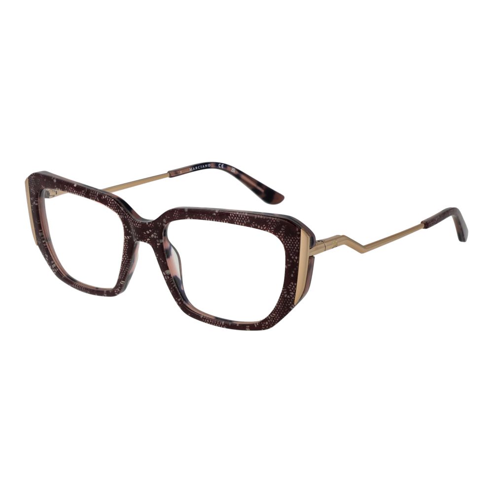 Marciano by Guess purple acetate glasses frames, stylish eyewear with bold color and contemporary design.
