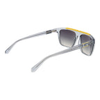 Guess gray stainless steel sunglasses with sleek frame and tinted lenses, stylish accessory for sun protection and fashion.