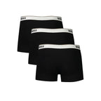 Hugo Boss Nero cotton men's boxer shorts in black with a comfortable elastic waistband and Hugo Boss logo detail.