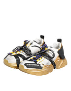 Dolce & Gabbana Multicolor Daymaster Low Top Sneakers Shoes - Eljoys Fashion 