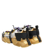 Dolce & Gabbana Multicolor Daymaster Low Top Sneakers Shoes - Eljoys Fashion 