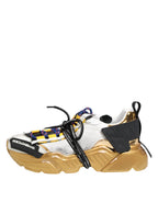 Dolce & Gabbana Multicolor Daymaster Low Top Sneakers Shoes - Eljoys Fashion 