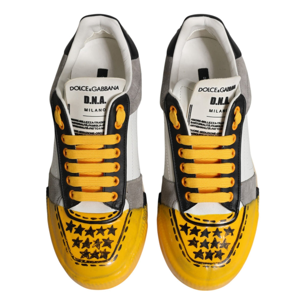 Dolce & Gabbana Multicolor MIAMI Low Top Sneakers Shoes