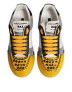 Dolce & Gabbana Multicolor MIAMI Low Top Sneakers Shoes - Eljoys Fashion 