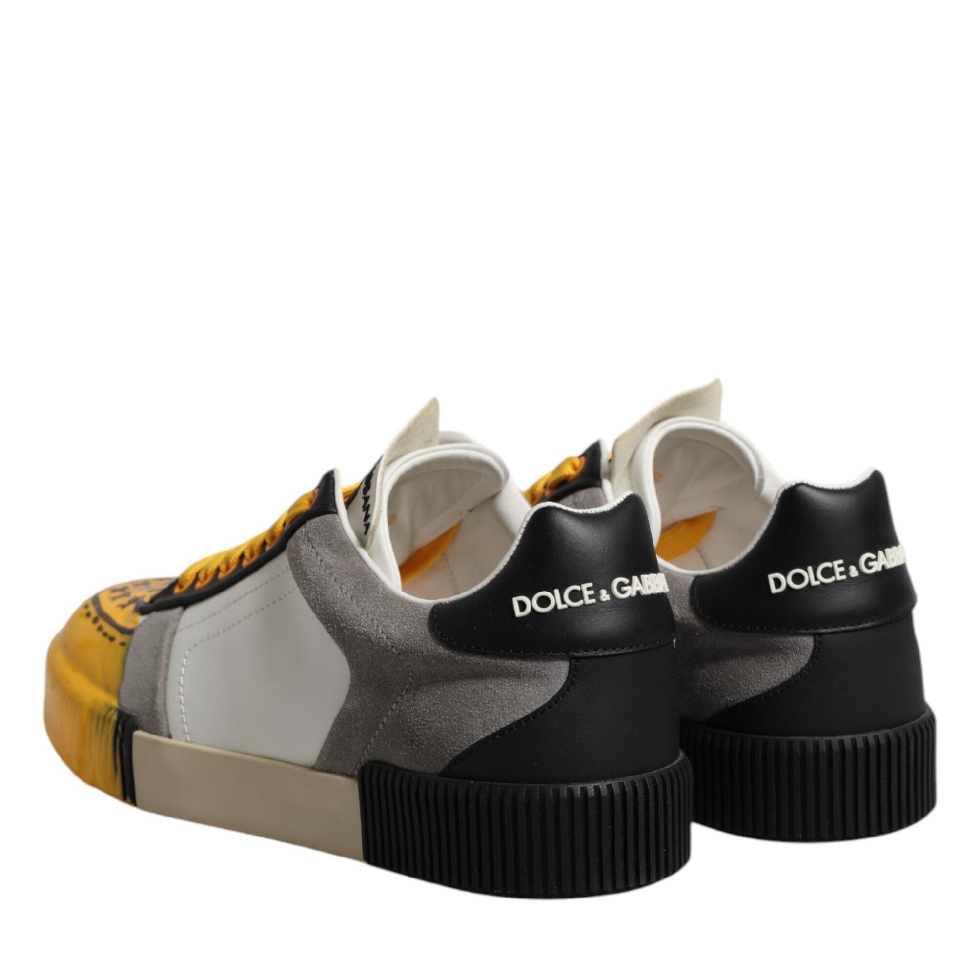 Dolce & Gabbana Multicolor MIAMI Low Top Sneakers Shoes