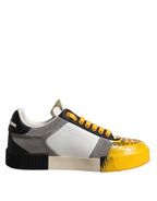 Dolce & Gabbana Multicolor MIAMI Low Top Sneakers Shoes - Eljoys Fashion 