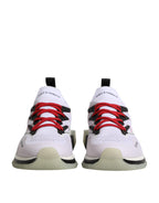Dolce & Gabbana White SORRENTO Sport Stretch Sneakers Shoes - Eljoys Fashion 
