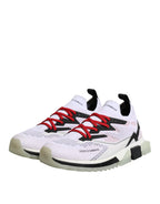 Dolce & Gabbana White SORRENTO Sport Stretch Sneakers Shoes - Eljoys Fashion 