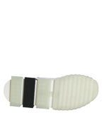 Dolce & Gabbana White SORRENTO Sport Stretch Sneakers Shoes - Eljoys Fashion 