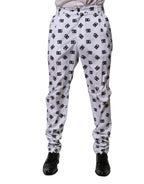 Dolce & Gabbana White Logo Cotton Skinny Denim Trouser Pants - Eljoys Fashion 