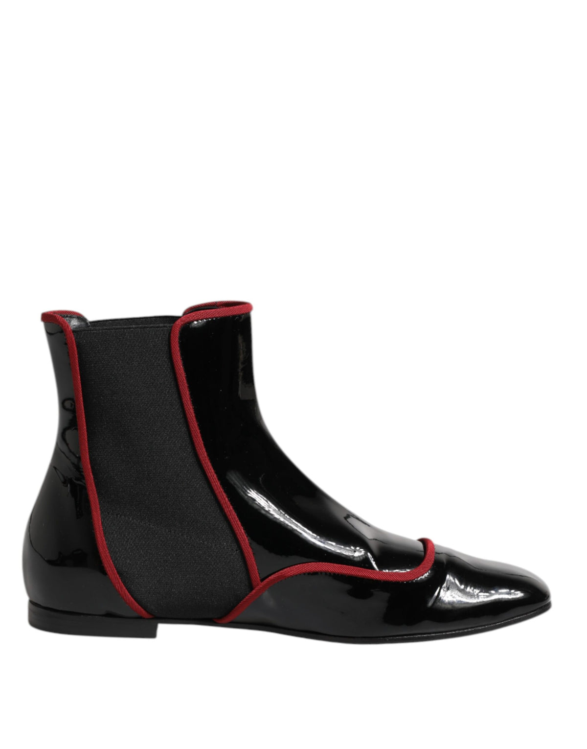 Dolce & Gabbana Black Jackie Buttoned Chelsea Boots Shoes - Eljoys Fashion 