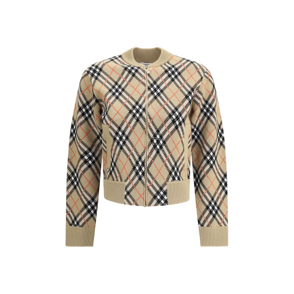 Burberry Check Cardigan Burberry