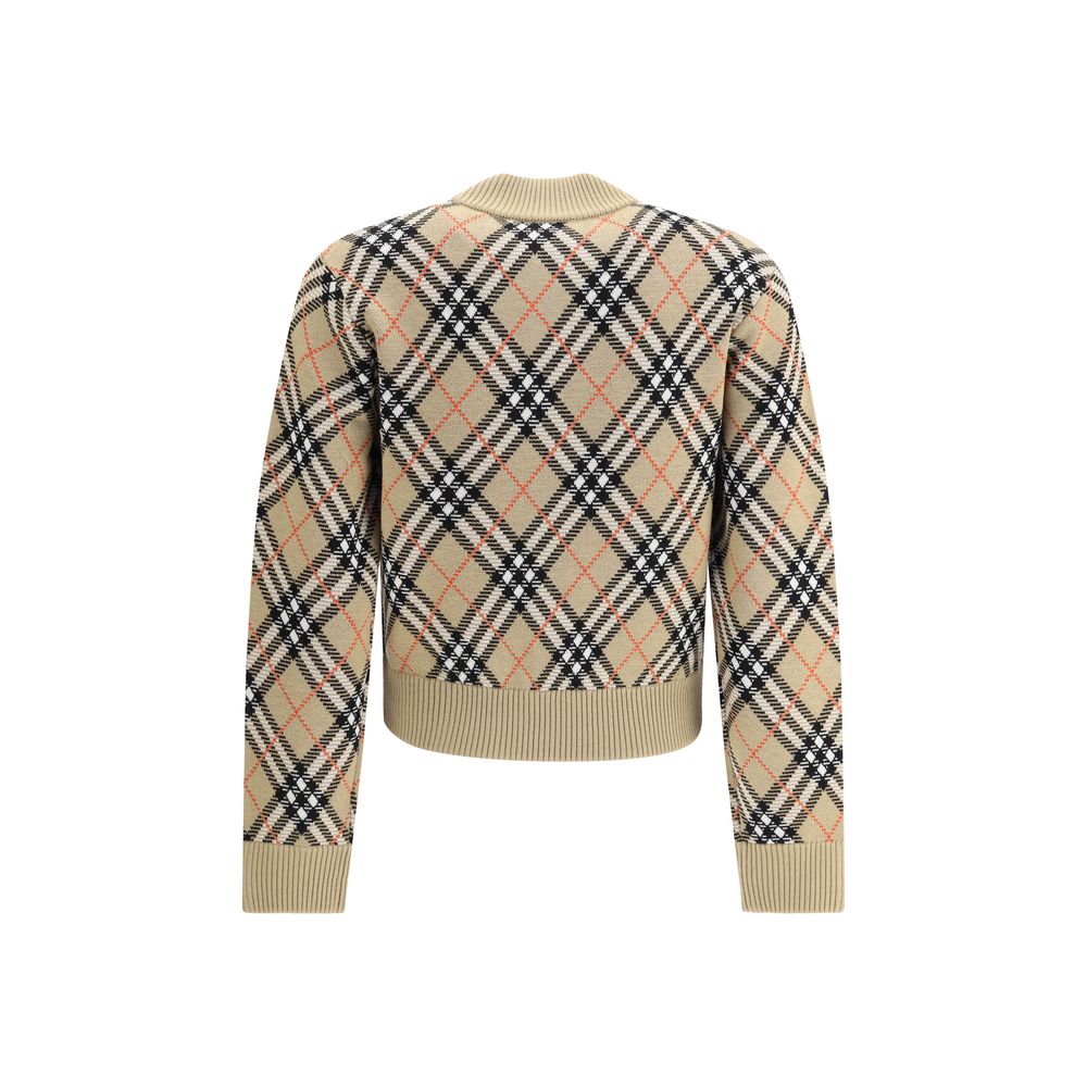 Burberry Check Cardigan Burberry