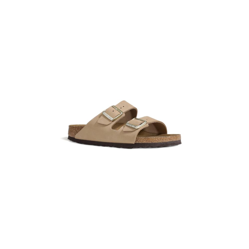 Birkenstock Beige Nubuc Leather Sandal Birkenstock