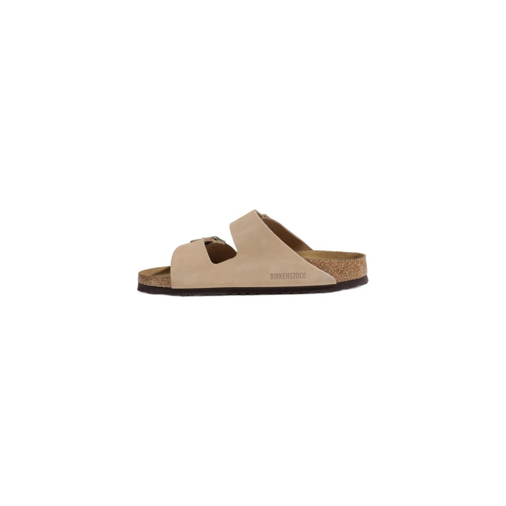 Birkenstock Beige Nubuc Leather Sandal Birkenstock