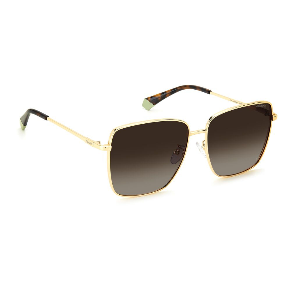 Polaroid Gold Metal Sunglasses Polaroid