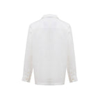 Gran Sasso White Linen Shirt