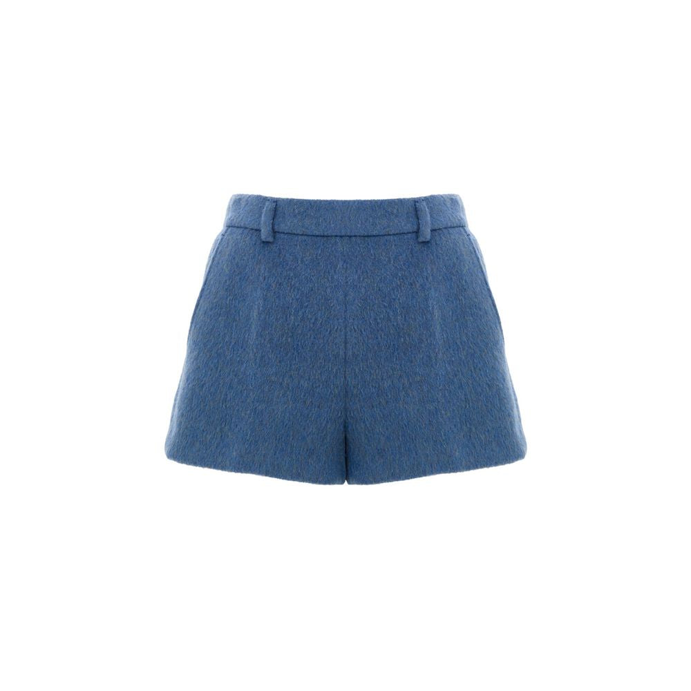 Gucci Blue Wool Shorts Gucci