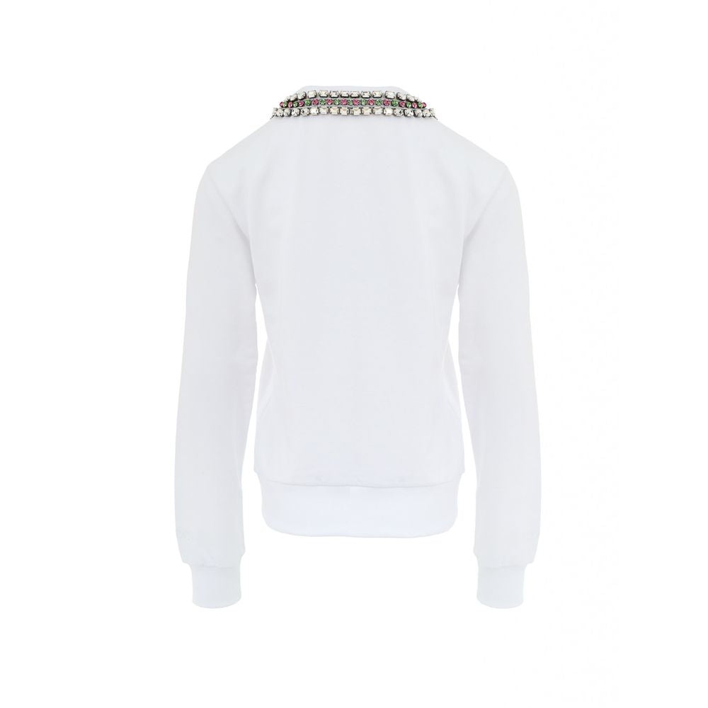 Gucci White Cotton Sweatshirt Gucci
