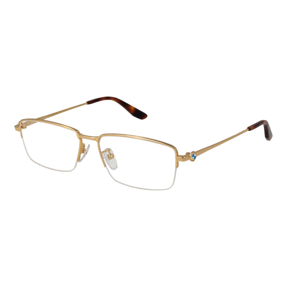 BMW Gold Men Glasses Frame