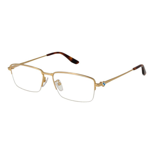 BMW Gold Men Glasses Frame