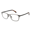 David Beckham Gray Stainless Steel Glasses Frames David Beckham