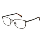David Beckham Gray Stainless Steel Glasses Frames David Beckham
