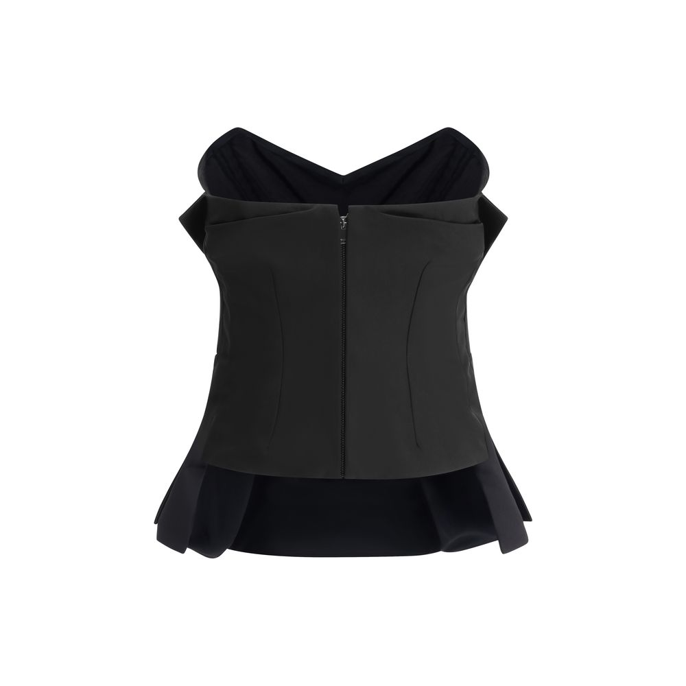 Alexander McQueen Sleeveless corset Top Alexander McQueen