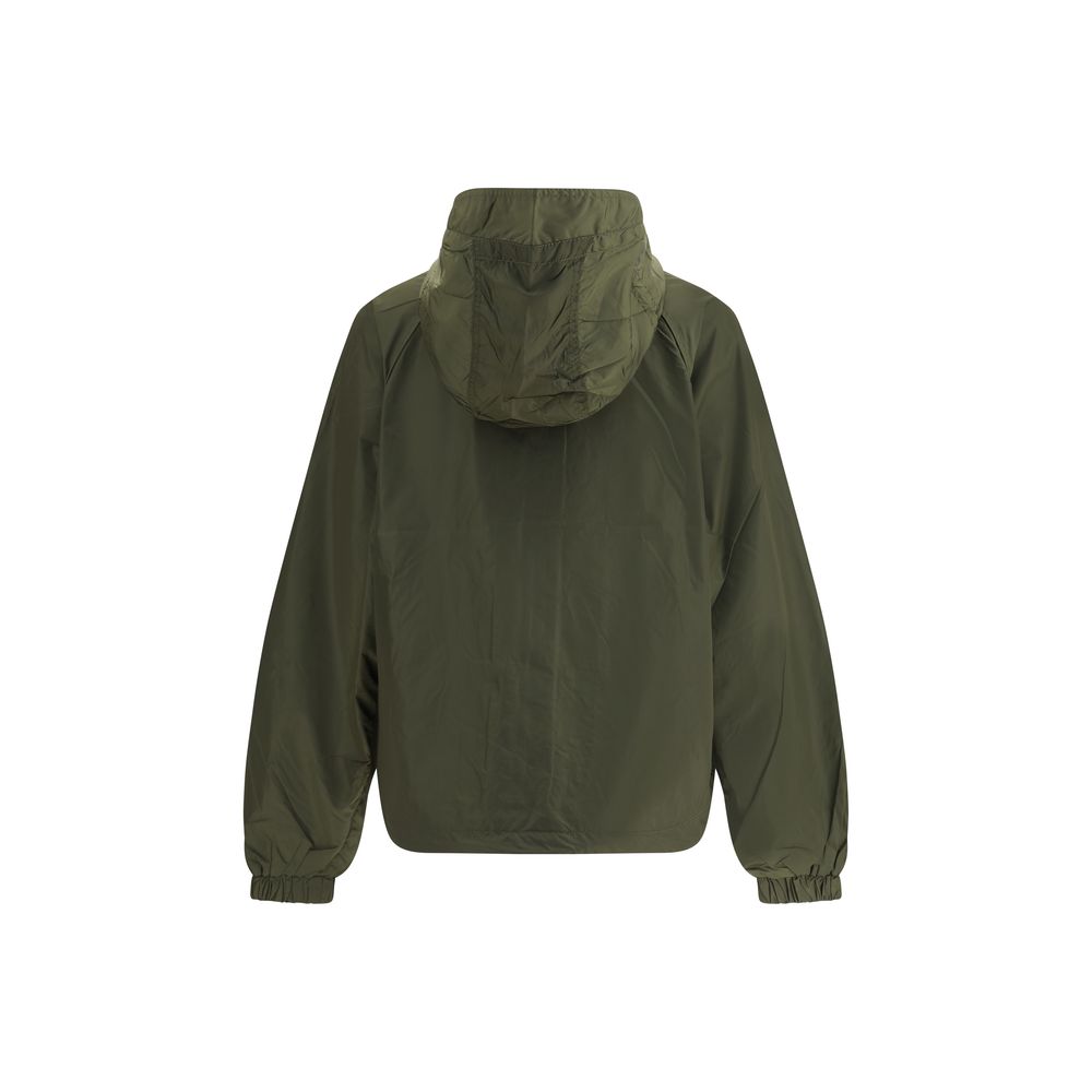 Ganni Bicolor Nylon Shell Jacket Ganni