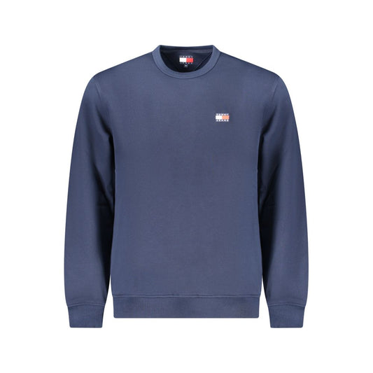 Tommy Hilfiger Blu Cotton Male Sweatshirt Tommy Hilfiger