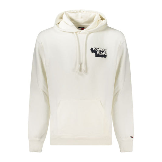 Tommy Hilfiger White Cotton Men's Sweatshirt Tommy Hilfiger