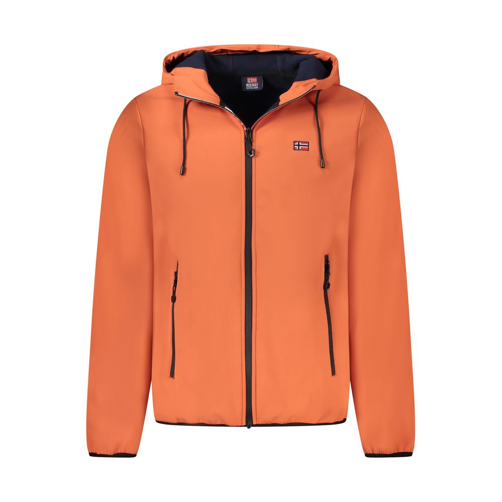 Norway 1963 Orange Polyester Men Jacket Norway 1963
