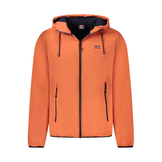 Norway 1963 Orange Polyester Men Jacket Norway 1963