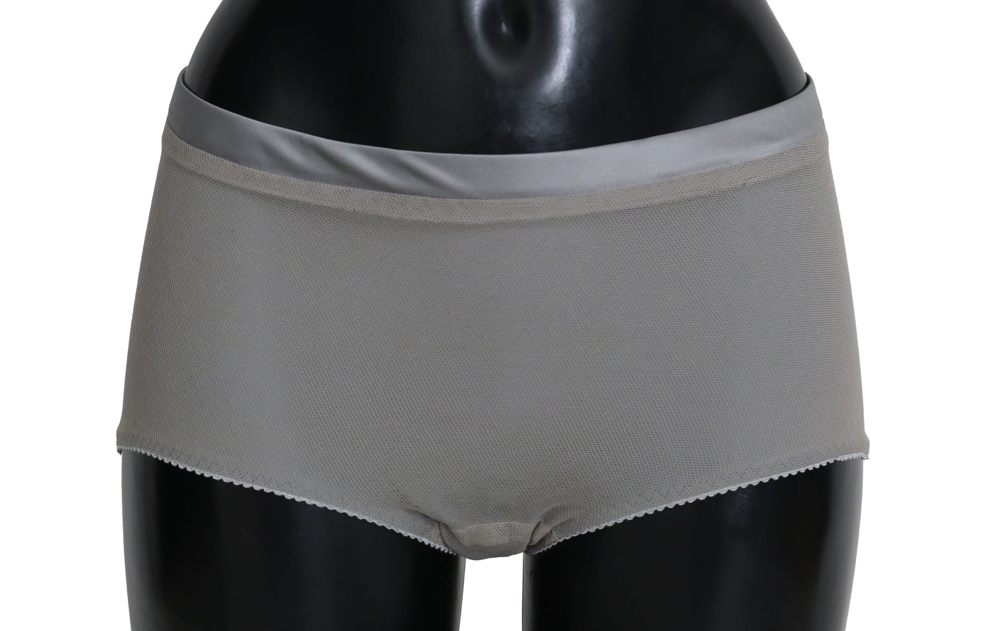 Dolce & Gabbana Underwear Silver With Net Silk Bottoms Dolce & Gabbana