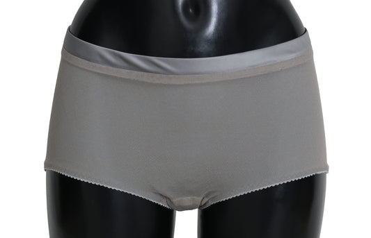 Dolce & Gabbana Underwear Silver With Net Silk Bottoms Dolce & Gabbana