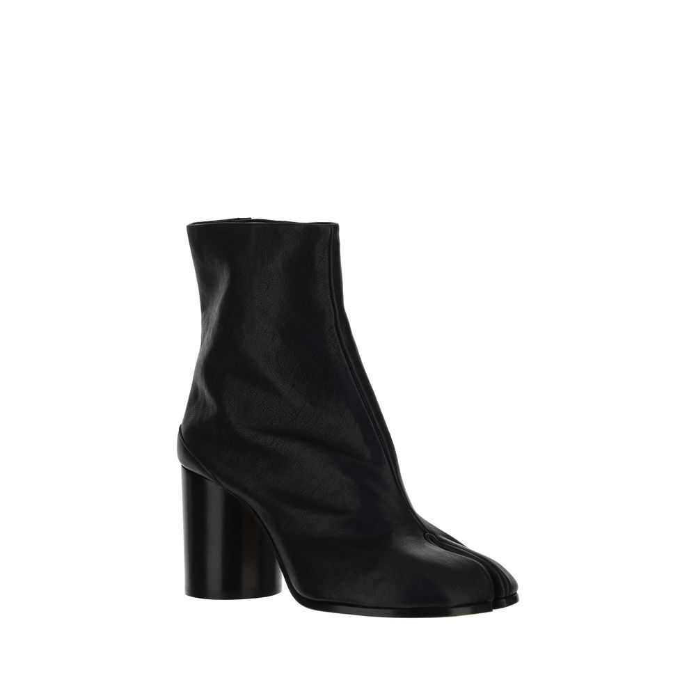 Maison Margiela Black Lamb Ovis Aries Aries Ankle Boots Maison Margiela