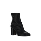 Maison Margiela Black Lamb Ovis Aries Aries Ankle Boots Maison Margiela