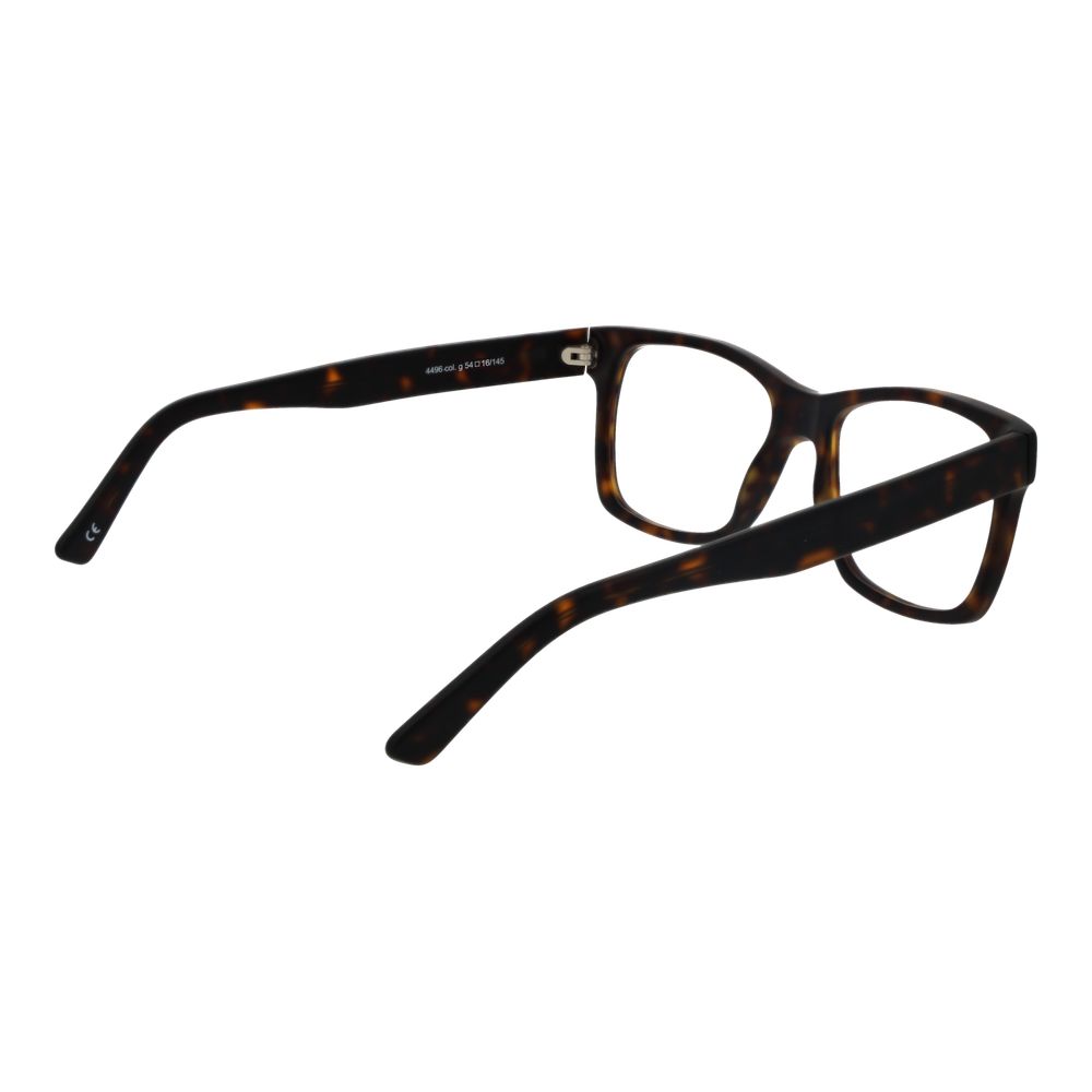 Andy Wolf brown acetate glasses frames with clear lenses, stylish and modern eyewear for everyday wear.