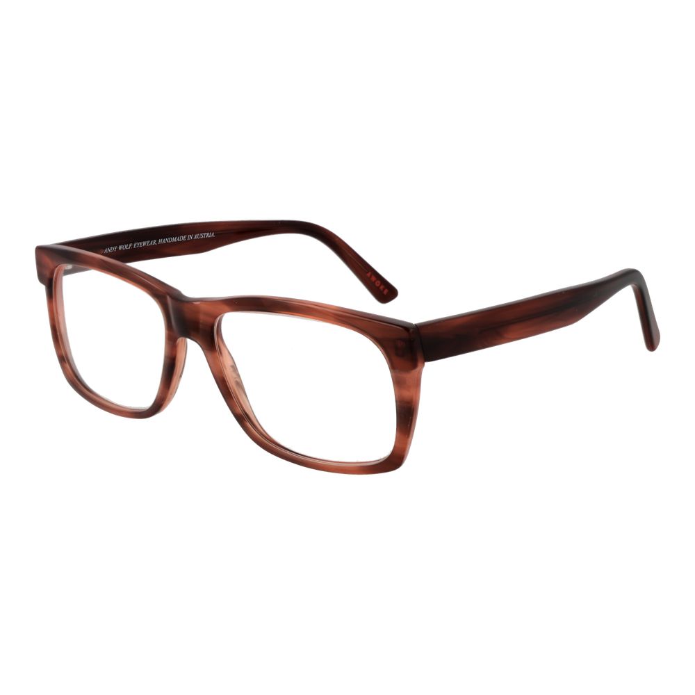 Andy Wolf Brown Unisex Glasses Frame