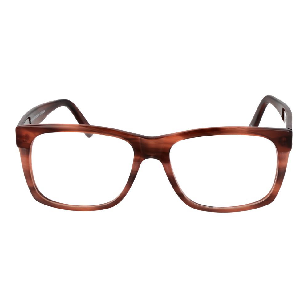 Andy Wolf Brown Unisex Glasses Frame