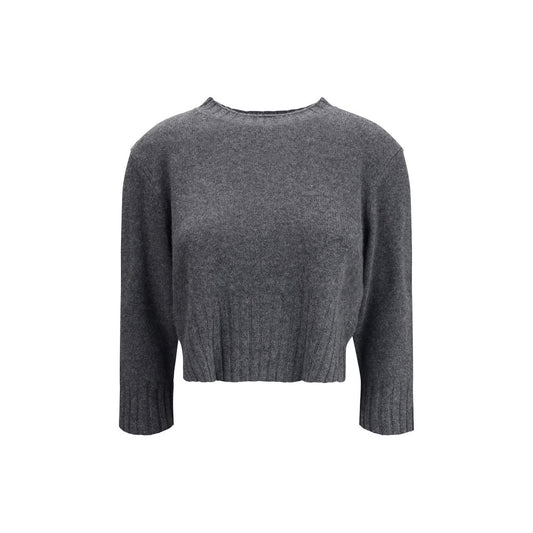 Loulou De Saison Gray Cashmere Sweatshirt Loulou De Saison