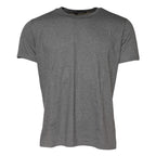 Dolce & Gabbana Gray Cotton Crew Neck Short Sleeves T-shirt - Eljoys Fashion 