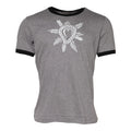 Dolce & Gabbana Gray Sacred Heart Cotton Crew Neck T-shirt
