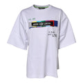 Dolce & Gabbana White Cotton Printed Short Sleeves T-shirt