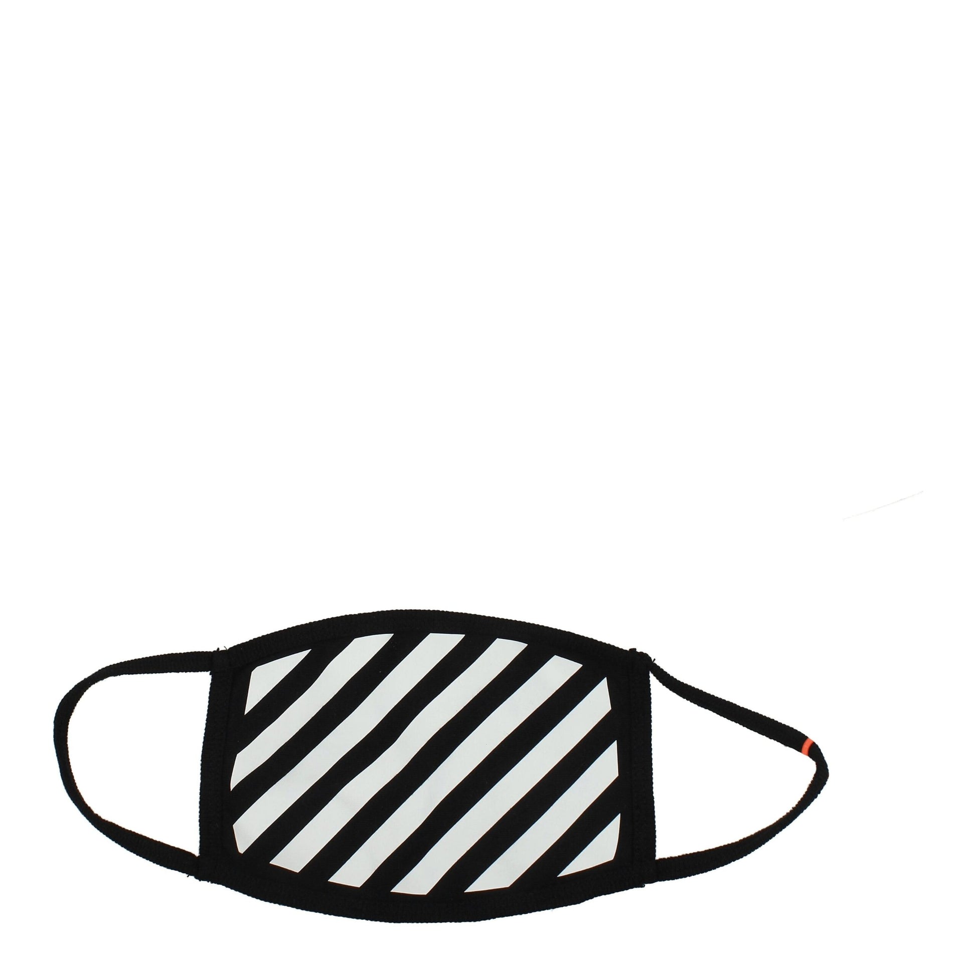 Off-White Black Cotton Facemasks Off-White