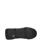 Dolce & Gabbana black fabric chunky sneakers with thick soles and stylish design, perfect for fashionable casual wear.