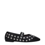 Stella McCartney Black Leather Ballet Flats Stella McCartney