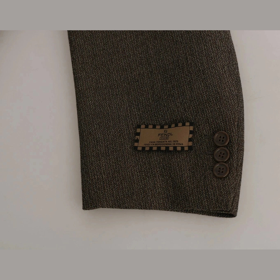 Dolce & Gabbana Brown Single Breasted Wool Suit