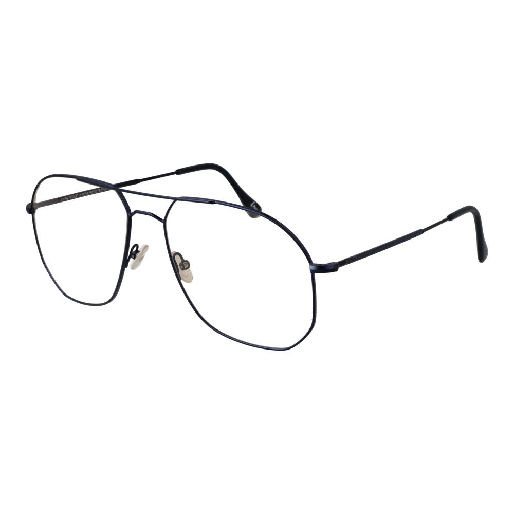 Andy Wolf Blue Metal Glasses Frames Andy Wolf