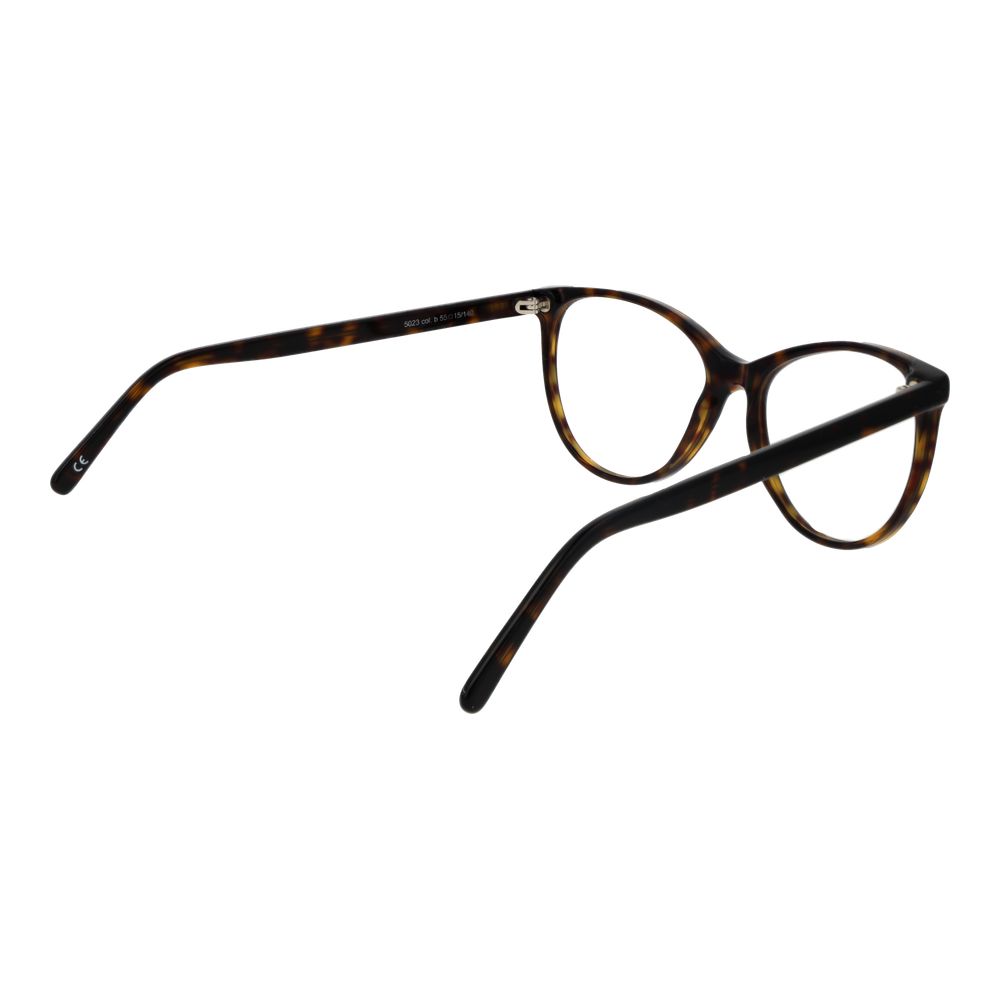 Andy Wolf brown acetate glasses frames with clear lenses, stylish and lightweight eyewear for everyday wear.